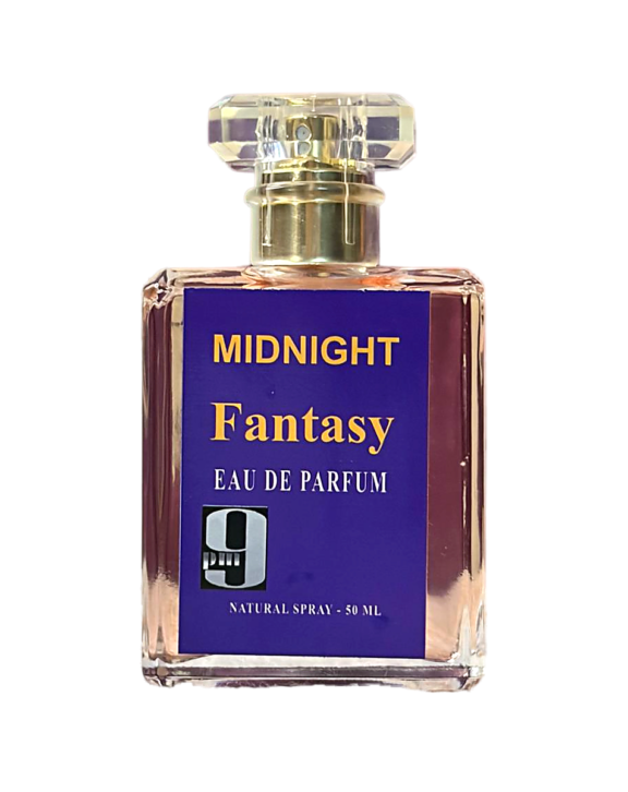 9PM Inspired Midnight Fantasy inspired fragrance bottle