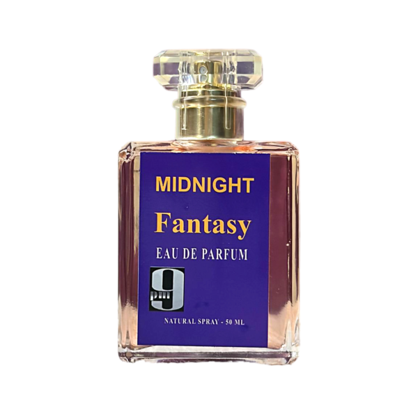 9PM Inspired Midnight Fantasy inspired fragrance bottle