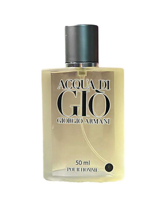 Acqua Di Gio inspired fragrance bottle
