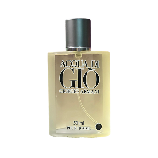 Acqua Di Gio inspired fragrance bottle
