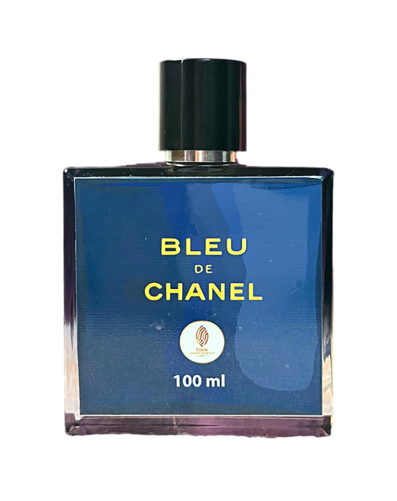 Bleu De Chanel inspired fragrance bottle