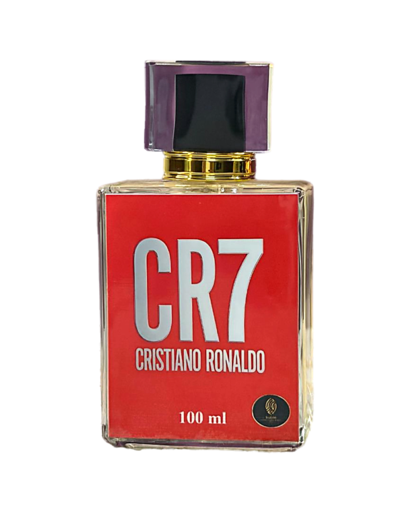 CR7 inspired fragrance bottle