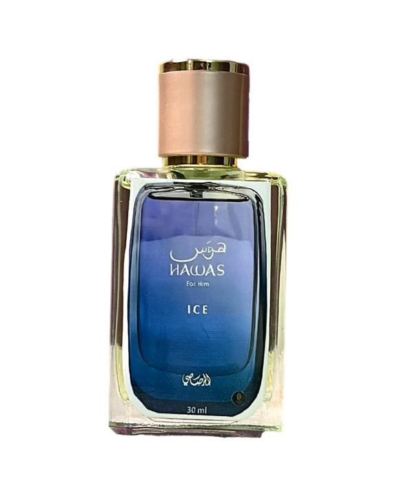 Hawas Ice inspired fragrance bottle