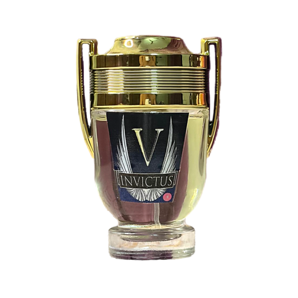 Invictus inspired fragrance bottle