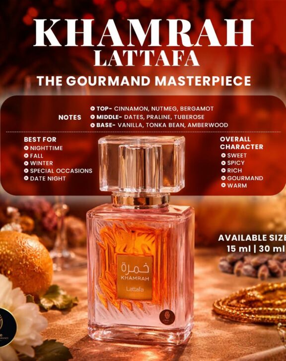 Khamrah Lattafa inspired fragrance product view 2