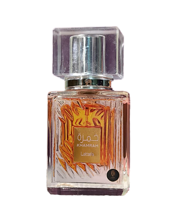 Khamrah Lattafa inspired fragrance bottle