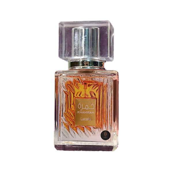 Khamrah Lattafa inspired fragrance bottle