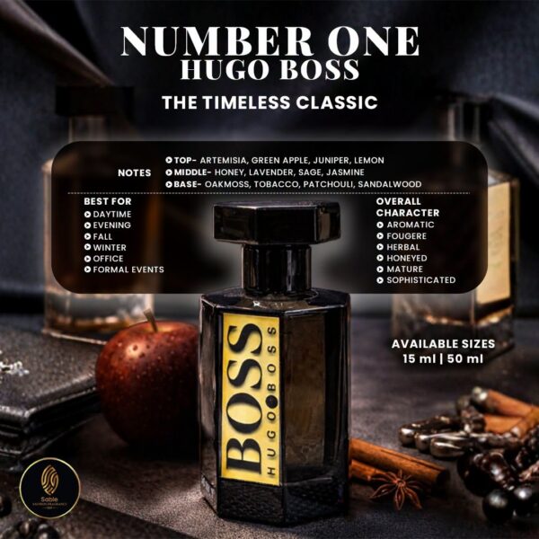 Number One Hugo Boss inspired fragrance product view 3