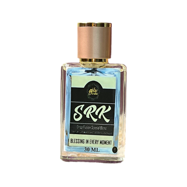 SRK inspired fragrance bottle
