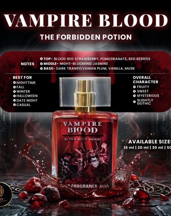 Vampire Blood inspired fragrance product view 3