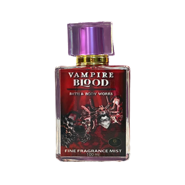 Vampire Blood inspired fragrance bottle