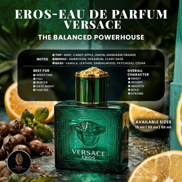 Versace Eros Eau de Parfum inspired fragrance product view 3
