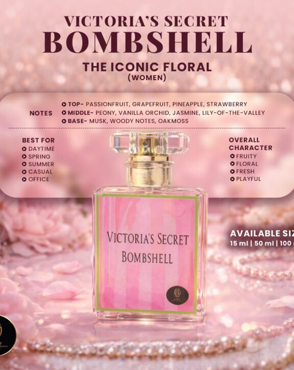 Victoria's Secret Bombshell inspired fragrance product view 3