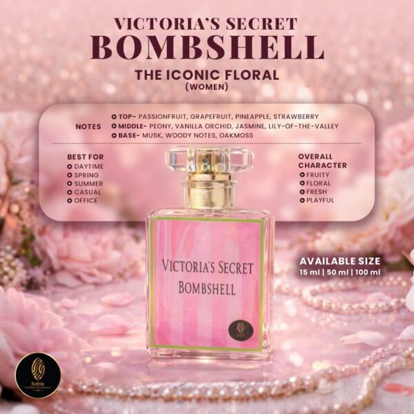 Victoria's Secret Bombshell inspired fragrance product view 3