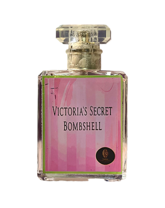 Victoria's Secret Bombshell inspired fragrance bottle